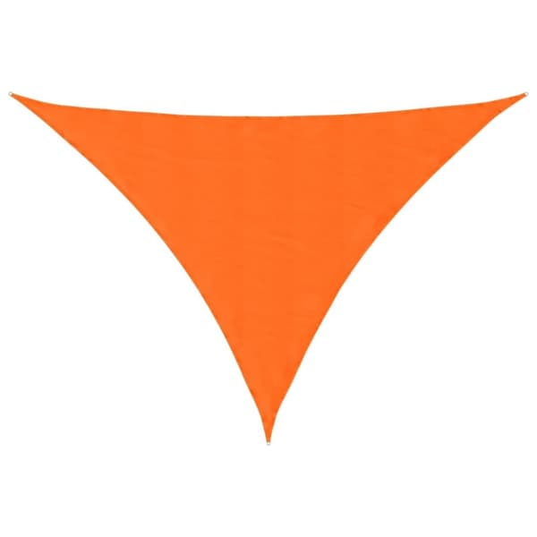vidaXL Aurinkopurje Oxford-kangas kolmio 3x4x5 m oranssi
