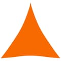 Miniatyrbilde 1 av 6: vidaXL Solseil oxfordstoff trekantet 3,6x3,6x3,6 m oransje