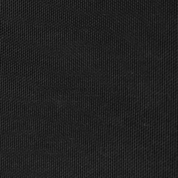 vidaXL Solseil oxfordstoff kvadratisk 2,5x2,5 m svart