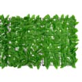Miniatyrbilde 4 av 6: vidaXL Balkongskjerm med grønne blader 400x75 cm
