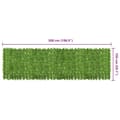 Pikkukuva 5 / 6: vidaXL Parvekkeen suoja vihreillä lehdillä 500x150 cm