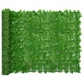Pikkukuva 1 / 6: vidaXL Parvekkeen suoja vihreillä lehdillä 500x150 cm