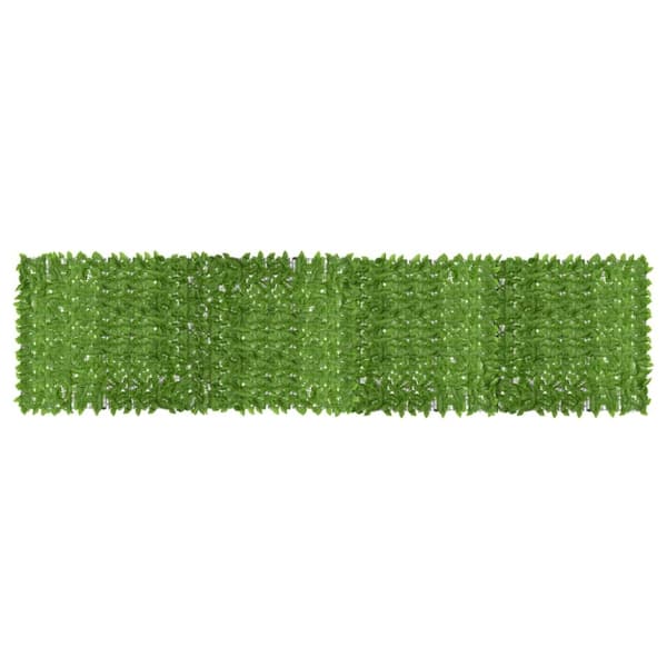 vidaXL altanafskærmning 600x150 cm grønne blade