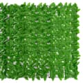 Miniatyrbillede 3 af 6: vidaXL altanafskærmning 300x150 cm grønne blade