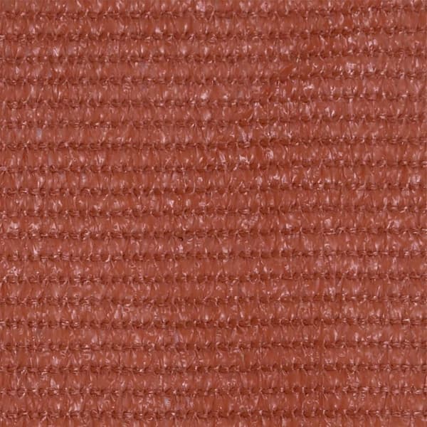 vidaXL altanafskærmning 75x600 cm HDPE terrakotta