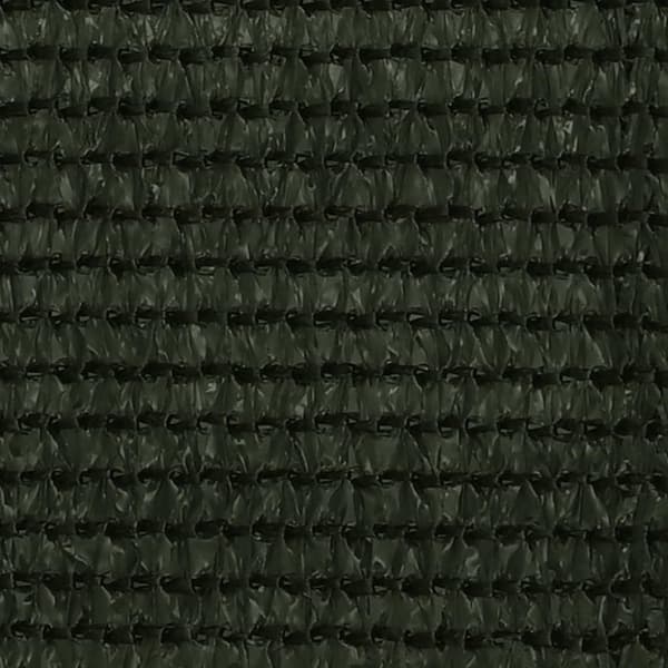 vidaXL altanafskærmning 90x500 cm HDPE mørkegrøn