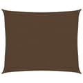 Miniatyrbilde 1 av 11: vidaXL Solseil 160 g/m² brun 2,5x3 m HDPE
