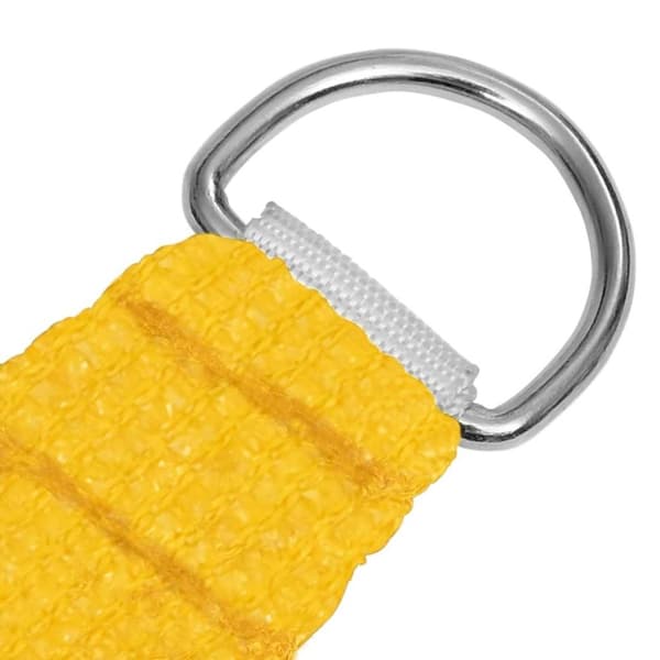 vidaXL Aurinkopurje 160 g/m² keltainen 2x4 m HDPE