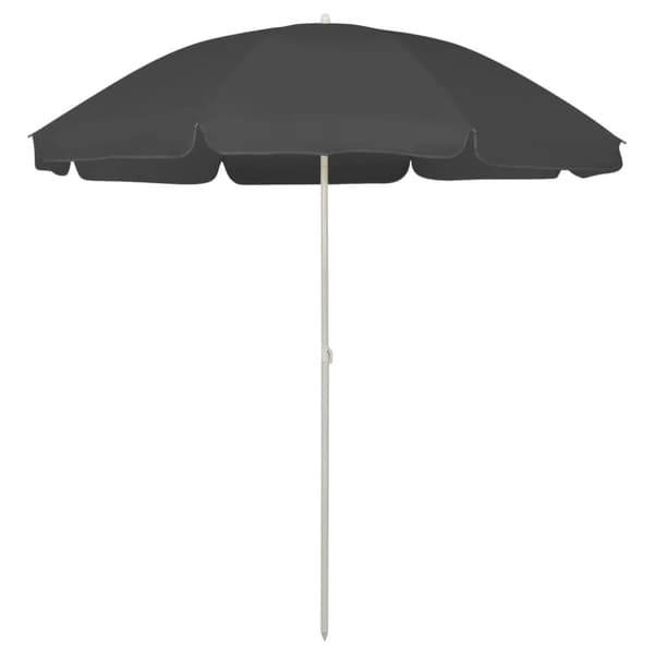 vidaXL Rantavarjo antrasiitti 240 cm