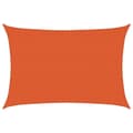 Miniatyrbilde 1 av 11: vidaXL Solseil 160 g/m² oransje 3,5x4,5 m HDPE