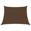 Miniatyrbilde 3 av 11: vidaXL Solseil 160 g/m² brun 4/5x3 m HDPE