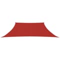 Miniatyrbilde 4 av 11: vidaXL Solseil 160 g/m² rød 4/5x3 m HDPE