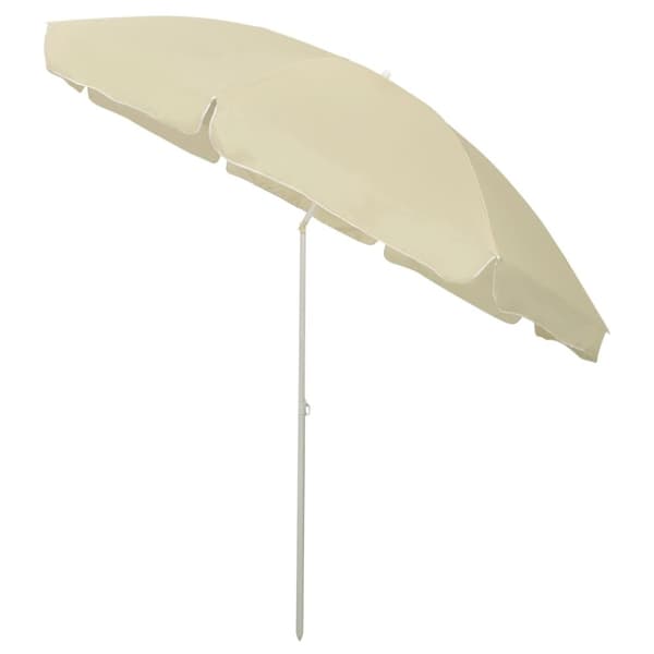 vidaXL Rantavarjo hiekankeltainen 300 cm