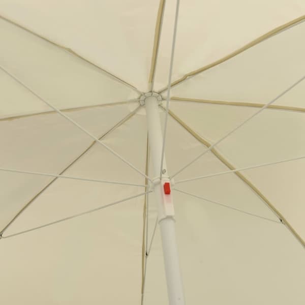 vidaXL Rantavarjo hiekankeltainen 300 cm