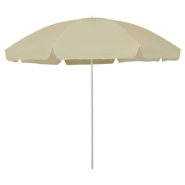 vidaXL Rantavarjo hiekankeltainen 300 cm