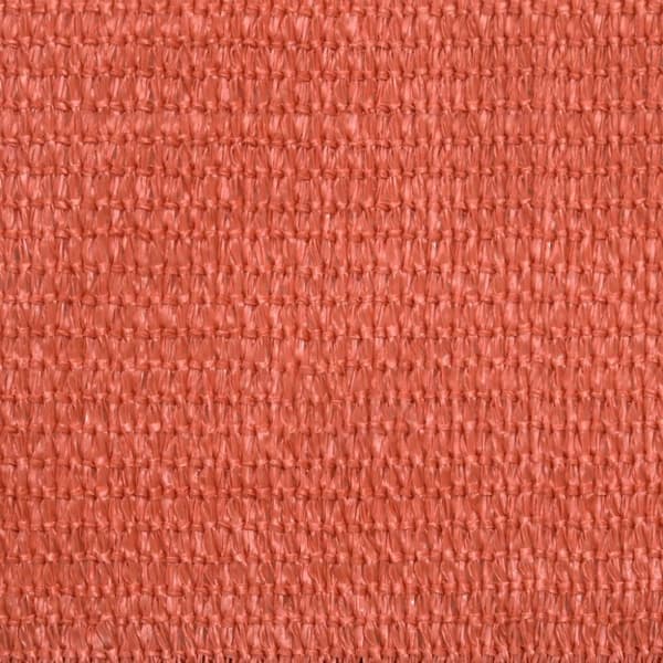 vidaXL solsejl 2,5x5 m 160 g/m² HDPE terrakotta