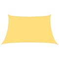 Miniatyrbilde 3 av 11: vidaXL Solseil 160 g/m² beige 3/4x2 m HDPE