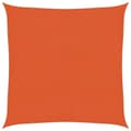 Miniatyrbilde 3 av 11: vidaXL Solseil 160 g/m² oransje 3,6x3,6 m HDPE