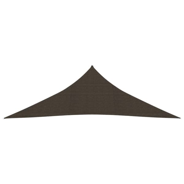 vidaXL Aurinkopurje 160 g/m² ruskea 4x4x5,8 m HDPE