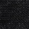 Miniatyrbilde 5 av 11: vidaXL Solseil 160 g/m² svart 3x4 m HDPE