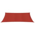 Miniatyrbilde 4 av 11: vidaXL Solseil 160 g/m² rød 2x3,5 m HDPE