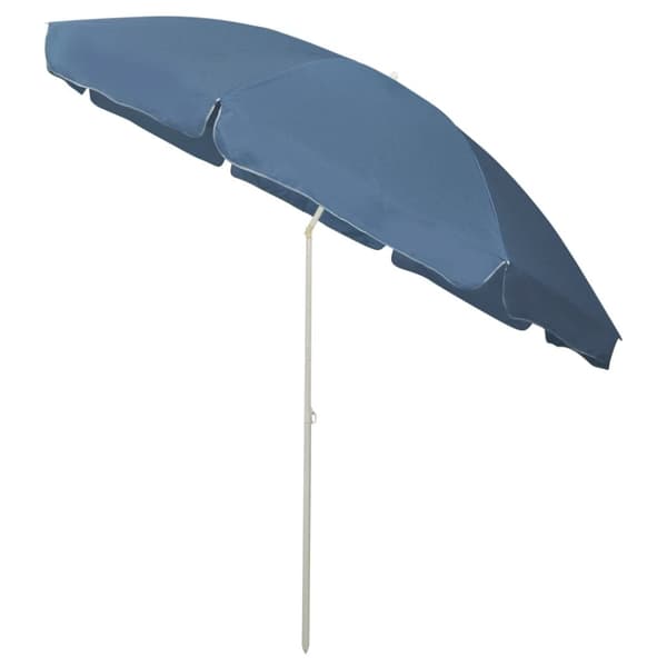 vidaXL Strandparasoll blå 300 cm