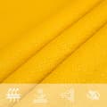 Miniatyrbilde 8 av 11: vidaXL Solseil 160 g/m² gul 2,5x4,5 m HDPE