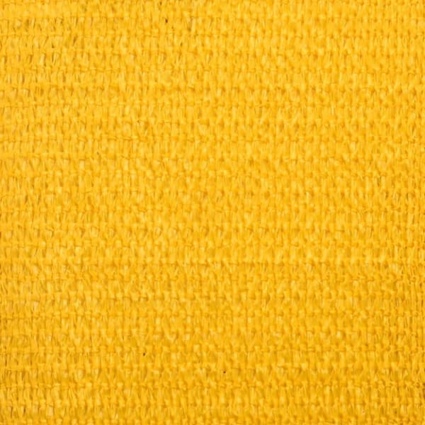 vidaXL Solseil 160 g/m² gul 2,5x4,5 m HDPE