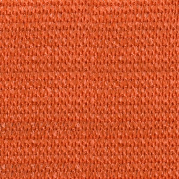 vidaXL solsejl 3x3 m 160 g/m² HDPE orange
