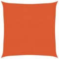 Miniatyrbilde 1 av 6: vidaXL Solseil 160 g/m² oransje 2x2 m HDPE