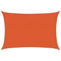 Miniatyrbilde 3 av 11: vidaXL Solseil 160 g/m² oransje 2x2,5 m HDPE