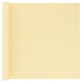 Pikkukuva 1 / 5: vidaXL Parvekkeen suoja beige 90x500 cm HDPE