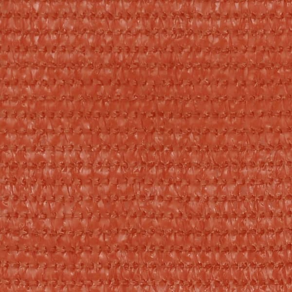 vidaXL altanafskærmning 90x400 cm HDPE orange
