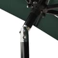 Miniatyrbillede 5 af 6: vidaXL parasol 2x2 m aluminiumsstang 3 niveauer grøn
