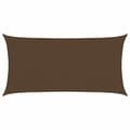 Miniatyrbilde 3 av 11: vidaXL Solseil 160 g/m² brun 2,5x5 m HDPE