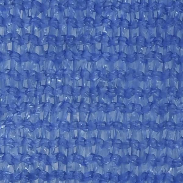 vidaXL solsejl 160 g/m² 2,5x2,5x3,5 m HDPE blå