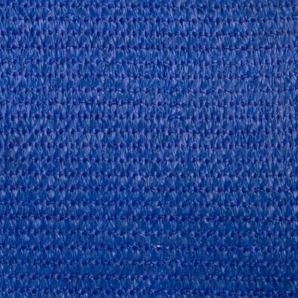 vidaXL Solseil 160 g/m² blå 2x3,5 m HDPE