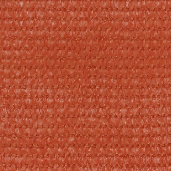 vidaXL altanafskærmning 90x500 cm HDPE orange