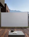Pikkukuva 2 / 11: Näkösuoja puutarhaan vaaleanharmaa polyesteri 160 x 300 cm moderni tyyli
