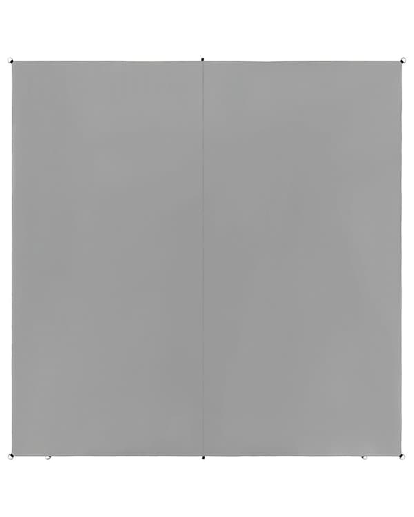 Aurinkopurje harmaa 300 x 300 cm neliö vedenkestävä UV-kestävä moderni tyyli