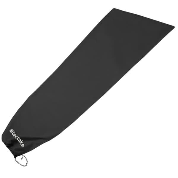 Parasoll Silia 460x270cm med 3 vindskydd - grå