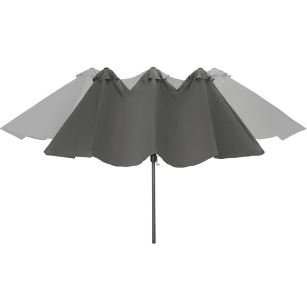 Parasol Silia 460x270cm - grå
