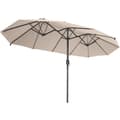Miniatyrbillede 3 af 11: Parasol Silia 460x270cm - beige