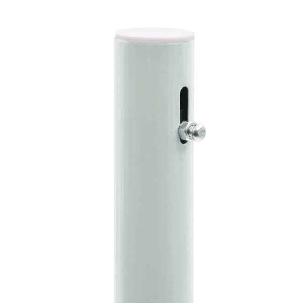 vidaXL Uttrekkbar sidemarkise 140x300 cm svart