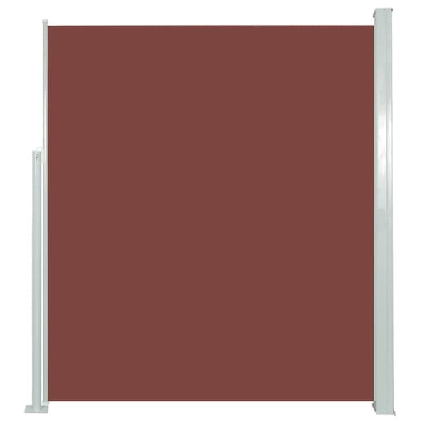 vidaXL Uttrekkbar sidemarkise 160x300 cm brun