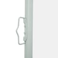 Miniatyrbillede 5 af 9: vidaXL sammenrullelig sidemarkise til terrassen 170x300 cm cremefarvet