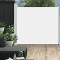 Miniatyrbillede 2 af 9: vidaXL sammenrullelig sidemarkise til terrassen 170x300 cm cremefarvet