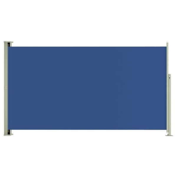 vidaXL Uttrekkbar sidemarkise 170x300 cm blå