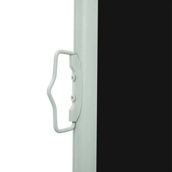 vidaXL Uttrekkbar sidemarkise 170x300 cm svart