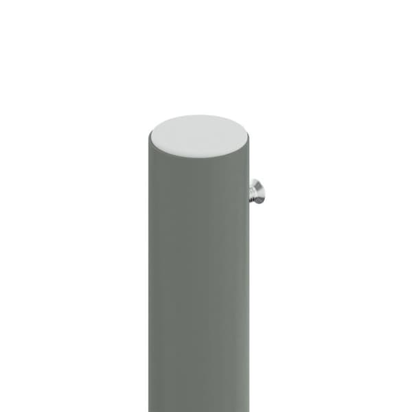 vidaXL sammenrullelig sidemarkise 140x600 cm blå